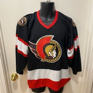 90s CCM Ottawa Senators Away Jersey size Small
